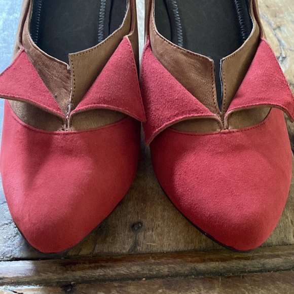 Pilcro Anthropologie Suede Heels - Picture 5 of 9